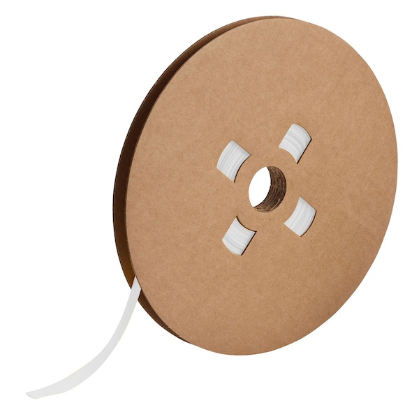 PermaSleeve Heat Shrink Wire and Cable Continuous Labels for 3in Core Printers - 3/8in Dia White